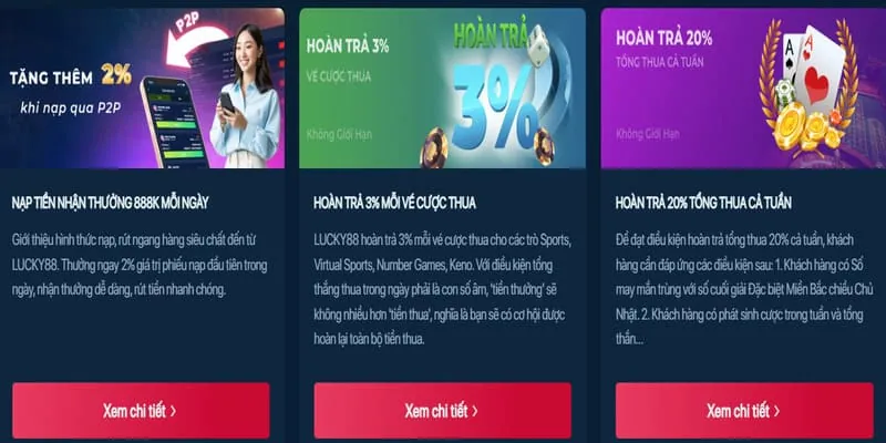 Hình ảnh các phương thức nạp và rút tiền an toàn tại dp568